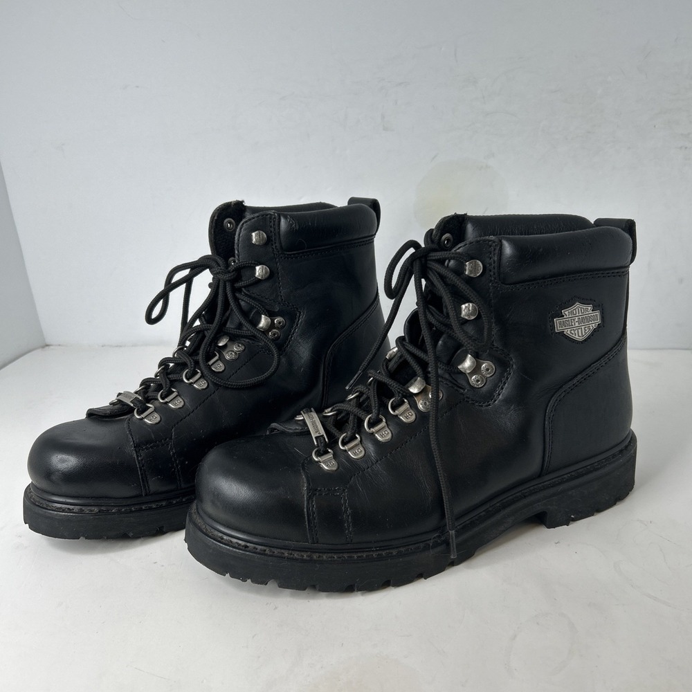 Harley Davidson Dipstick 91610 Motorcycle Riding Boots Sz 10